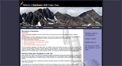 Desktop Screenshot of climbmts.co.uk